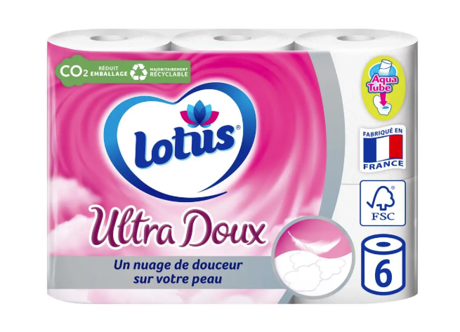 LOTUS Toilet paper white 2ply