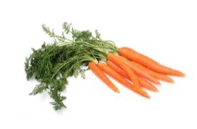 Carrots Young With Leaves